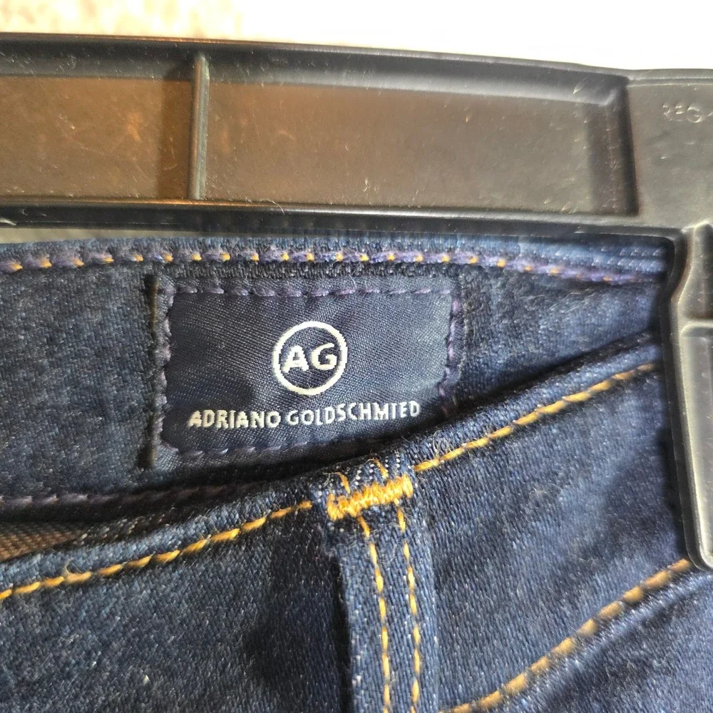 AG Adriano Goldschmied The Legging Super Skinny Jeans Dark‎ Wash Size 30R Sexy